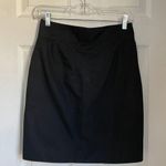 NWT Misha Nonoo black mini skirt pencil academia Small Photo 0