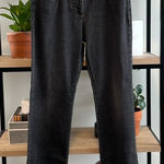 Eileen Fisher Mid-Rise Gray Straight Slim Leg Jeans, 10 Photo 0