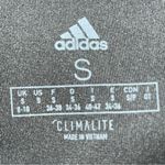 Adidas Black Leggings with Iconic Stripes. Cropped/Capri. Size S. Photo 1