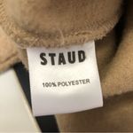 STAUD NWT  Faux Fur Sherpa Oversized Boxy Hoodie Kangaroo Pocket Comfy Furry XS Photo 8