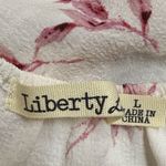 Liberty Love  Cream and Pink Floral Blouse Photo 8