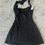 Princess Polly NWT  Cabaret Halter Mini Dress Black Photo 5