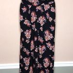 Band of Gypsies Women’s Floral Ruched Tube Defined Waist Wide Leg Jumpsuit Photo 0