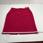 MM.LaFleur  The Dorchester 1.0 Staccato Hibiscus Pink Skirt Women 14 Zipper NEW Photo 10