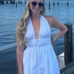 ZARA White Halter Dress/Romper Photo 1