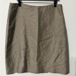 BOSS Hugo Boss Womens Beige Textured Pencil Skirt Side Zip Business Casual SZ L Tan Size L Photo 0