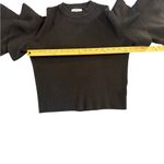 Asilio  Black Material Girl Top Size‎ S EUC Photo 3