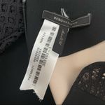 BCBGMAXAZRIA Black V-Neck Bell Sleeve Jumpsuit Photo 9