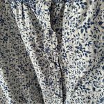 Madewell  Jeanette Top in Florentine Floral Blue Large Photo 5