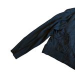 Calvin Klein Open Front Black Cardigan Sweater Cropped Length Bead Trim Medium Photo 6