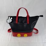 Disney Dani Nicole Mickey Mouse Mini Backpack Bag Red Black Yellow Purse Photo 2