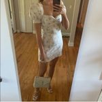 Reformation  Gina 100% Linen Mini Dress In Mildred Photo 4