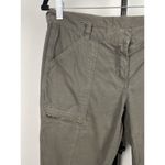 J.Crew  Gray Green City Fit Ripstop Cargo Skinny Flap Pocket Cotton Pants Size 4 Photo 1