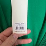 Suzie Kondi NWT - Unisex Zip Jacket Velour Jelly Bean Green Track Full Zip Photo 4