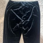 Eileen Fisher Stretch Velvet Knit Ankle Length Leggings Black Small Photo 6