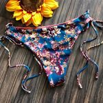 Bebe TAVIK Terrace Floral Bikini Bottom LARGE Photo 3