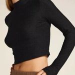 Bozzolo Mock Neck Cropped Long Sleeve Photo 0
