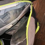 Reebok Black and Gray Backpack with Neon Highlights Photo 4
