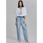 The Frankie Shop $185 New Kai Cargo Denim Jeans - Small Photo 2