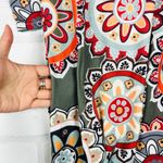 Womens Floral Print Dress 3/4 Sleeve Casual A Photo 4