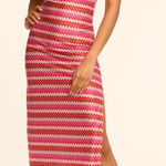 Ramy Brook NWT  Sparkle Chevron Nava Coverup Dress Strapless Photo 0