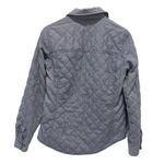 Marmot  Riley Women's Quilted Snap Front Shirt Jacket Blue Gray Size Small Photo 3