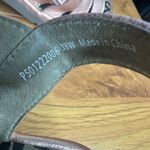 Fly London  Woze Leather Slingback Sandals Sz 38W Block Heel Rose Gold‎ Pink Photo 7