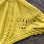 CUUP The Balconette Swim Top Separate Womens Sz 21 (36H / 38G) Vibrant Yellow Photo 3