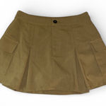 LA Hearts Pacsun Small Olive Green Pleated Cargo Mini Skirt, Skorts Shorts Under Photo 0