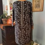 The Limited  Black & White Duck Bird Print Shift Dress – Size S Photo 7