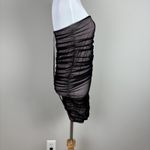 House Of CB  London Dress Small‎ Black Strapless Mini Bodycon Cocktail Whimsigoth Photo 4