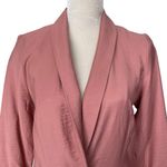 LC Lauren Conrad Blush Pink Satin Blazer Women’s Size XS
Ruched 3/4 Sleeves Photo 1