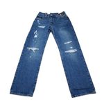 Levi's Premium 501 '90s Straight Baggy Jeans Blue Women's Size 26 x 32 Y2K Loose Photo 1