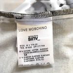 Love moschino Black Olive Gray Abstract Bodycon Dress - Size 12 Photo 10