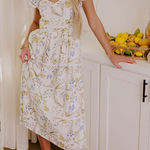 Sugar Lips  Puff sleeve midi dress Photo 0