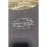 Harley Davidson women's small gray space dye shirt 3/4 sleeve Photo 4