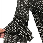 Spoon jeans black and white polka dot maxi kimono measurements in pictures Photo 1
