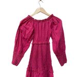 Alexis Marilena Smocked Off-shoulder Blouson-sleeve Dress Size XS Photo 11