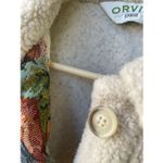 Orvis  size M Teddy jacket button front pockets Photo 7
