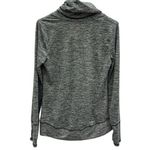 Balance Collection Cowl Neck Long Sleeve Thumb Hole Kangaroo Pocket Shirt Small Photo 9