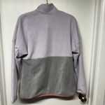 Picture Organic Arcca 1/4 Snap Fleece Sweatshirt Gray Lavender Womens Size Large Photo 1