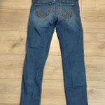 Hollister Women's Blue Straight Leg Jeans Photo 3
