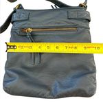 Montana West  Crossbody Bag for Women Soft Washed Faux Leather Multi Pocket Blue Photo 14