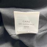 Madewell  Broadway & Broome Velvet Midi Dress Black Textured Size 0 Witchy Goth Photo 8