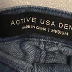 Active USA  Blue Denim Mini Dress Photo 3