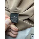 Womans Dress Barn Collection Fit & Flare Cocktail Dress 12 Bronze Rhinestones Photo 3