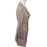 Cinzia Rocca Icons Double Breasted Belted Trench Coat Tan Women’s Size 4 Photo 5