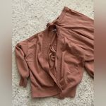 Free People Solar Sweater Set Sz Large Aged Terracotta Photo 5