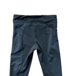 Lululemon Invigorate 7/8 Tight Low Rise Mesh Panel Leggings Black Size 4 Photo 3