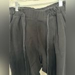Free People  BEACH BLACK JOGGERS SIZE SMALL Photo 3